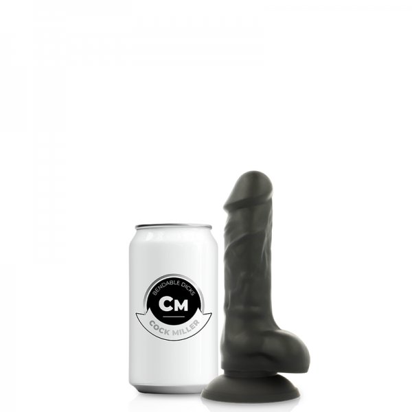 COCK MILLER - HARNESS + SILICONE DENSITY COCKSIL ARTICULABLE BLACK 13 CM - Image 8