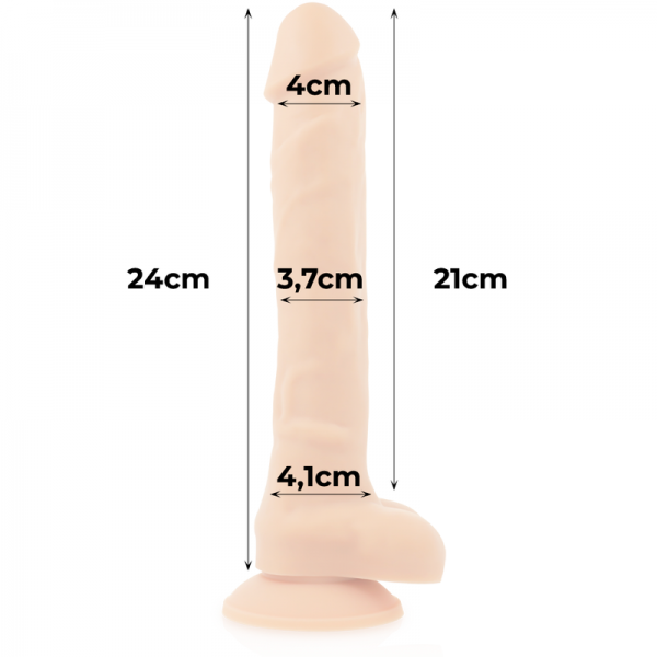 COCK MILLER - HARNESS + SILICONE DENSITY ARTICULABLE COCKSIL 24 CM - Image 10