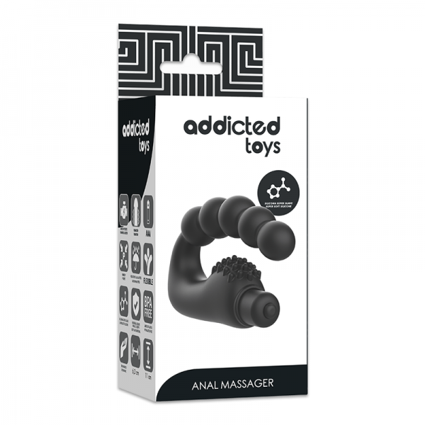 ADDICTED TOYS - ANAL MASSAGER PROSTATIC WITH VIBRATION - Image 4