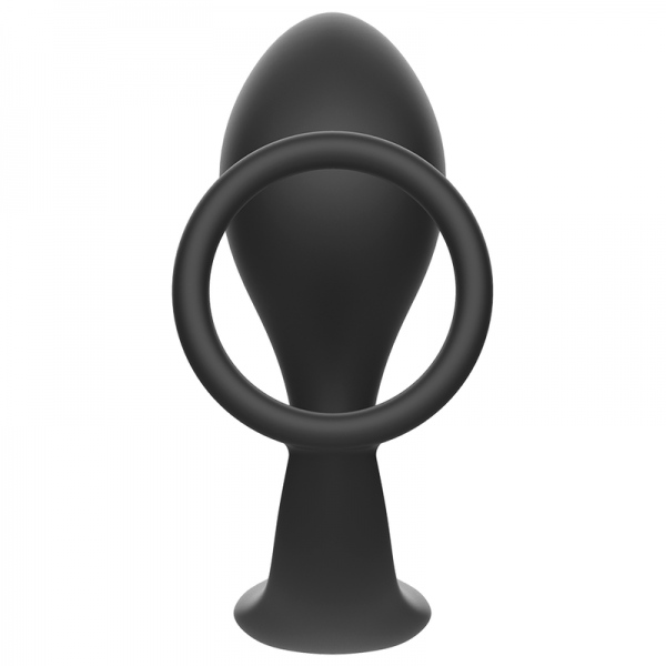 ADDICTED TOYS - ANAL PLUG WITH BLACK SILICONE RING - Image 3