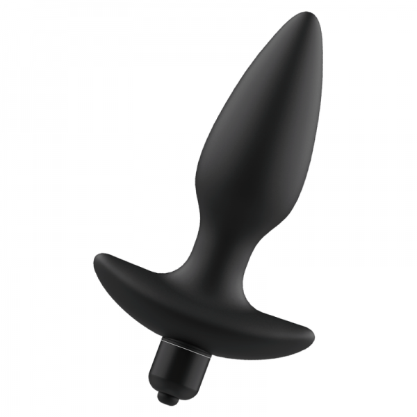 ADDICTED TOYS - MASSAGER PLUG ANAL WITH VIBRATION BLACK - Image 2