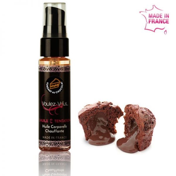 VOULEZ-VOUS - ACEITE EFECTO CALOR - CHOCOLATE FONDANT 35 ML