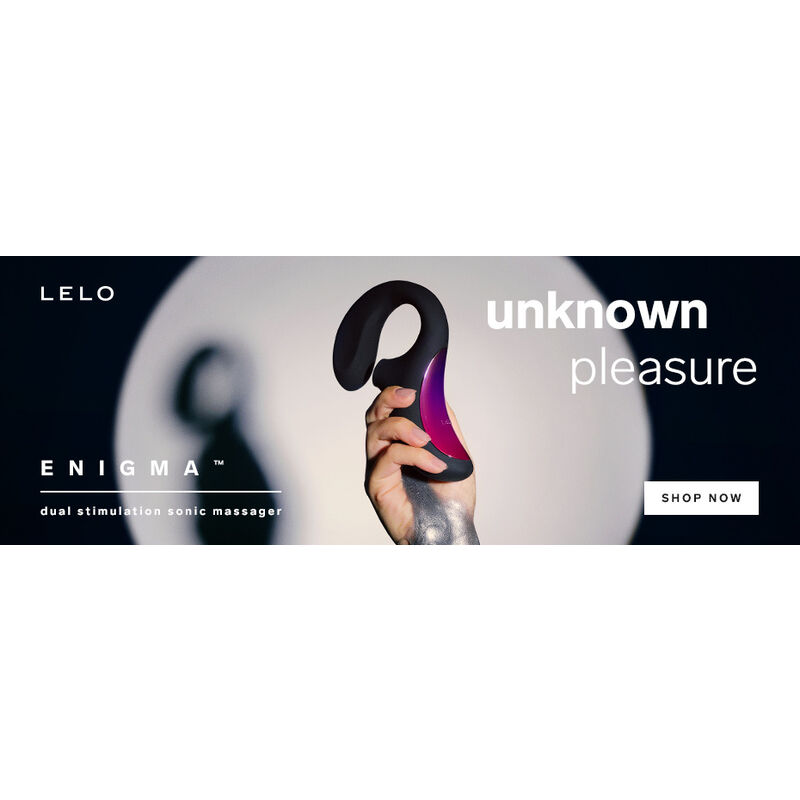 LELO - ENIGMA DOUBLE SUCTION STIMULATION MASSAGER BLACK - Image 13