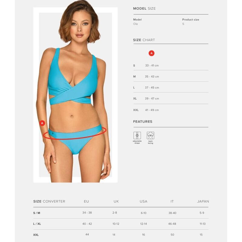 OBSESSIVE - COBALTICA BIKINI XL - Image 5