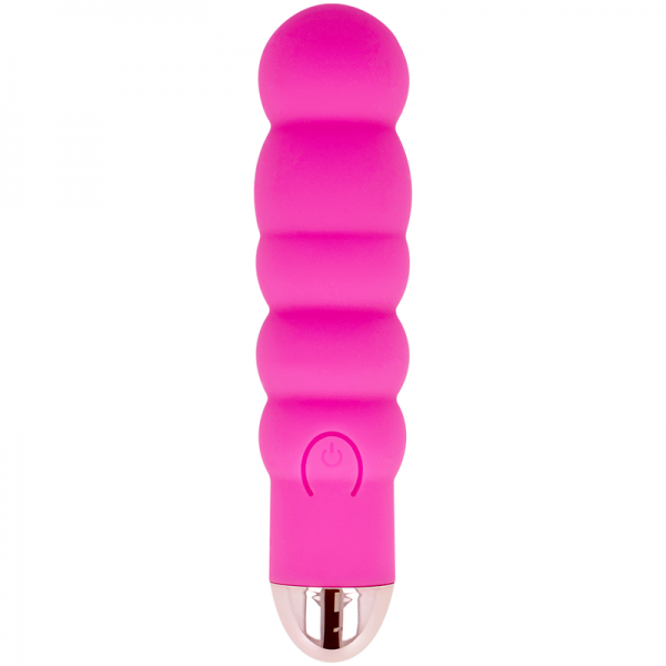 DOLCE VITA - RECHARGEABLE VIBRATOR SIX PINK 7 SPEEDS