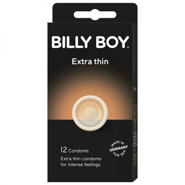 BILLY BOY EXTRA THIN CONDOMS 12 UNITS