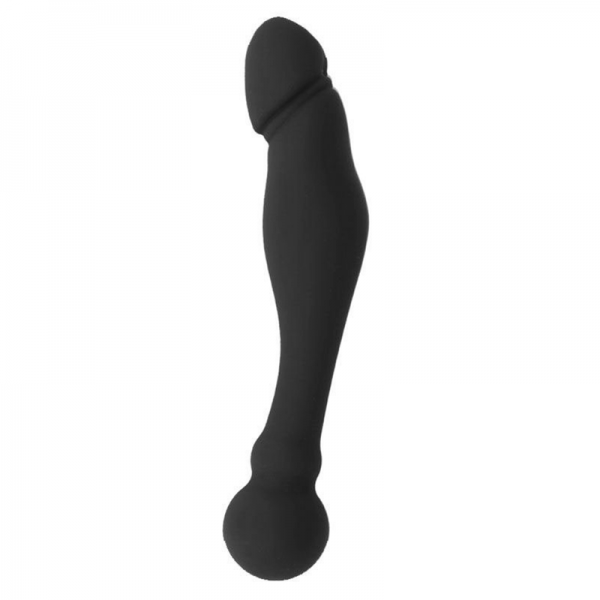 OHMAMA FLEXIBLE DOUBLE STIMULATING DILDO 18 CM - Image 2