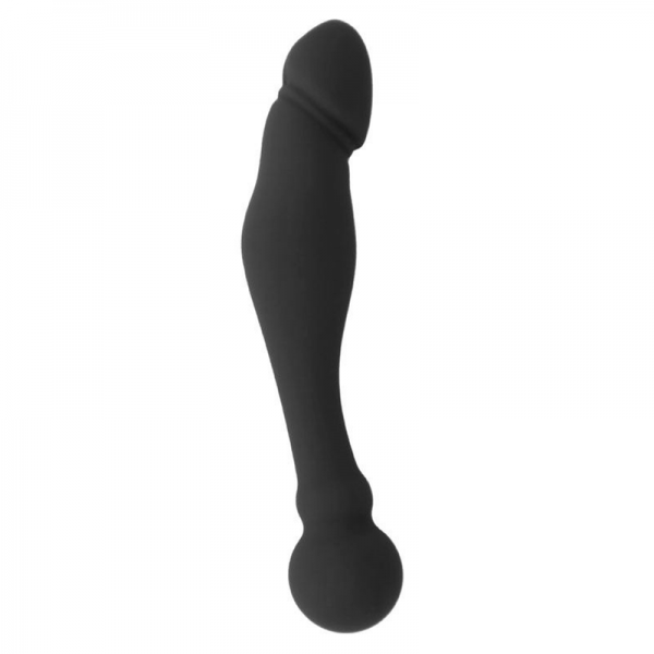 OHMAMA FLEXIBLE DOUBLE STIMULATING DILDO 18 CM - Image 3