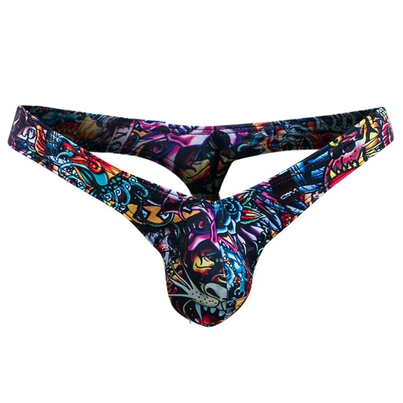 CUT4MEN - POUCH ENHANCING THONG - TATTOO M - Image 2