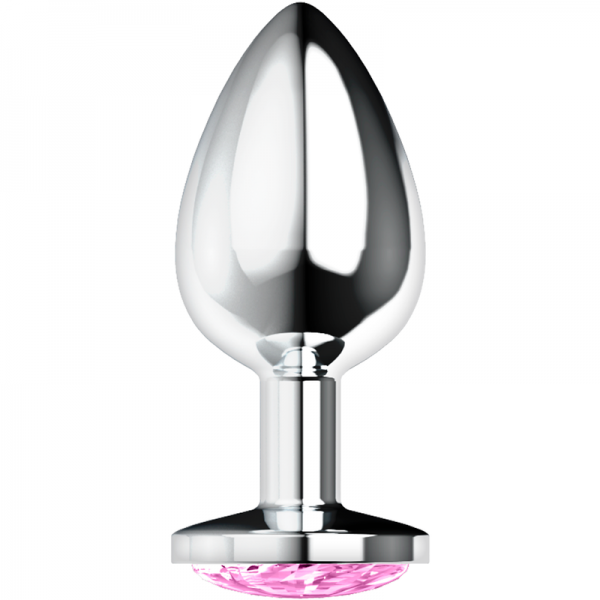 OHMAMA ANAL PLUG METAL - PINK S - Image 2