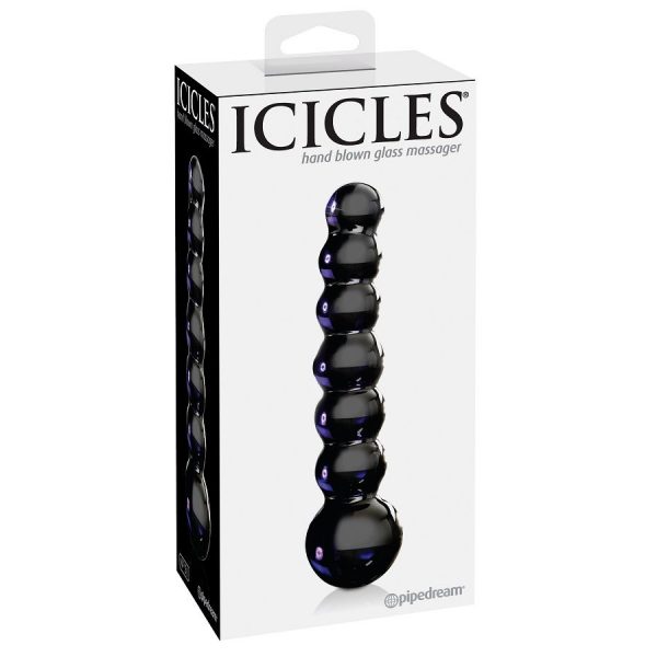 ICICLES NUMBER 51 HAND BLOWN GLASS MASSAGER. - Image 2