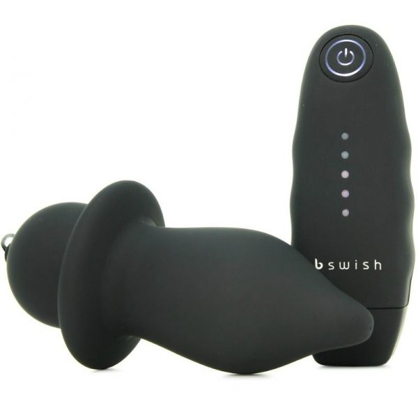 B SWISH - BFILLED CLASSIC VIBRATING PLUG BLACK - Image 4