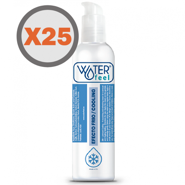 WATERFEEL LUBE COOLING 150 ML X 25 UNITS