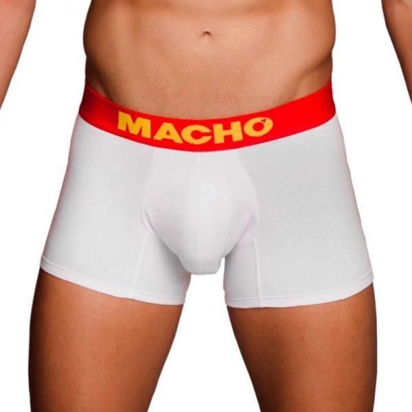 MACHO - MS075 SPORT WHITE BOXER SIZE M