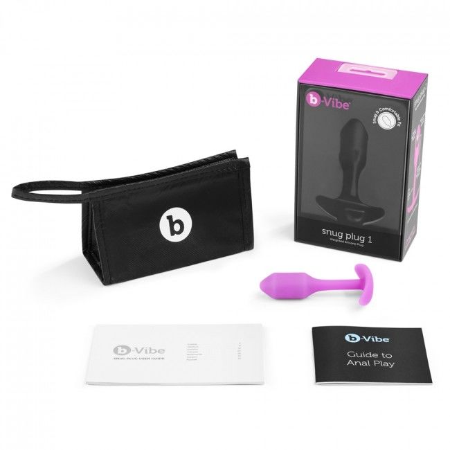 B-VIBE - SNUG PLUG 1 PINK - Image 3
