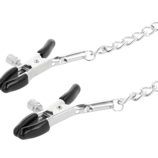 DARKNESS - ADJUSTABLE NIPPLE CLAMPS METAL - Image 3