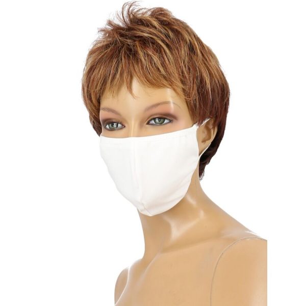 COVID-19 COTTON MASK - WHITE - Image 2