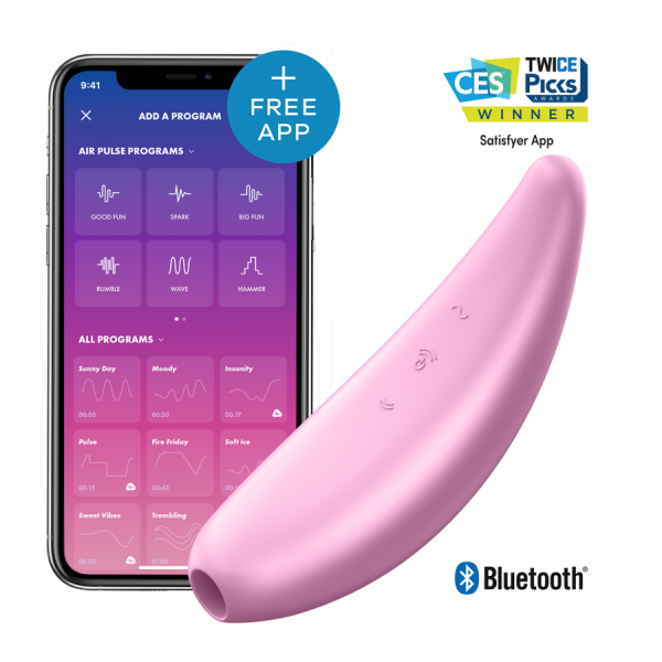 SATISFYER CURVY 3+ - PINK