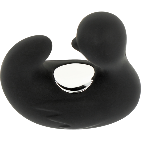 BLACK&SILVER - DUCKYMANIA RECHARGEABLE SILICONE STIMULATING DUCK THIMBLE - Image 3