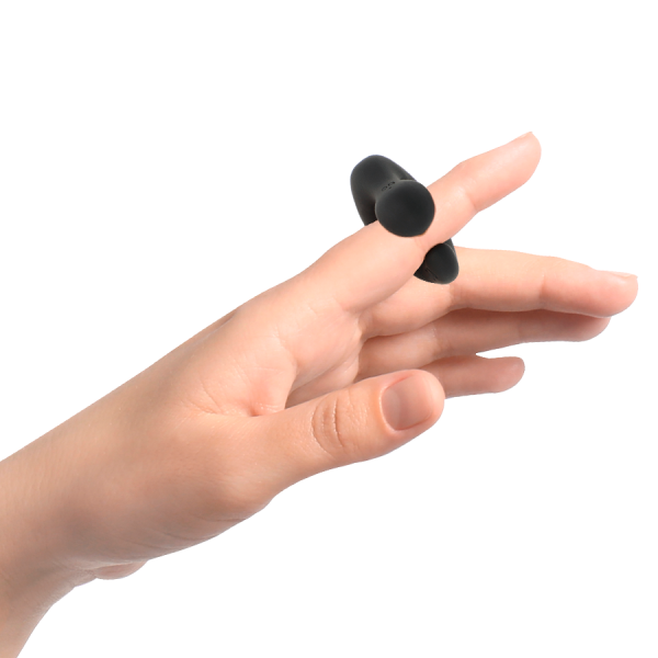 BLACK&SILVER - DUCKYMANIA RECHARGEABLE SILICONE STIMULATING DUCK THIMBLE - Image 4