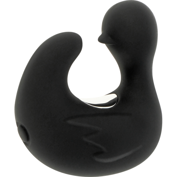 BLACK&SILVER - DUCKYMANIA RECHARGEABLE SILICONE STIMULATING DUCK THIMBLE - Image 5