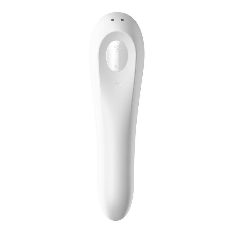 SATISFYER DUAL PLEASURE AIR PULSE VIBRATOR WHITE - Image 7