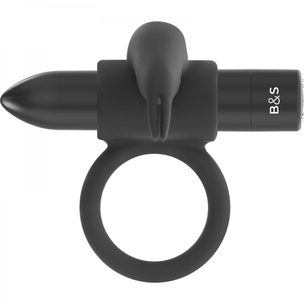 BLACK&SILVER - BURTON RING 10 VIBRATION MODES BLACK - Image 6