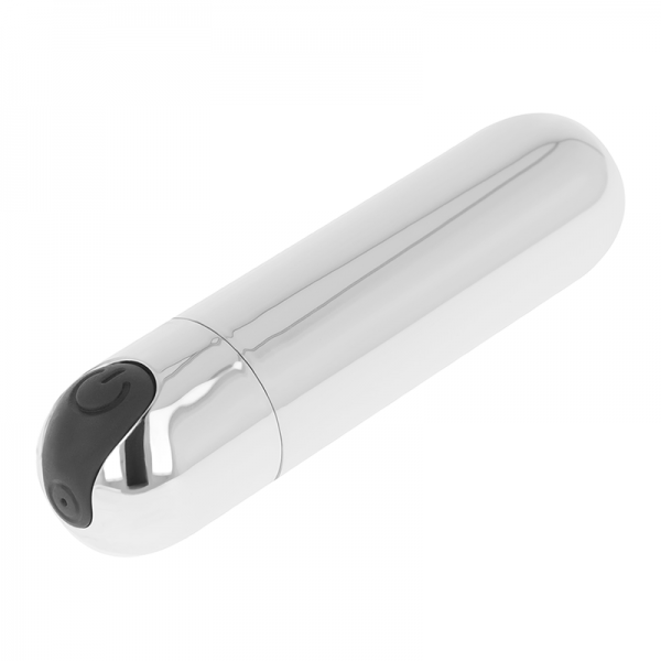 OHMAMA - SILVER VIBRATING BULLET 8 CM