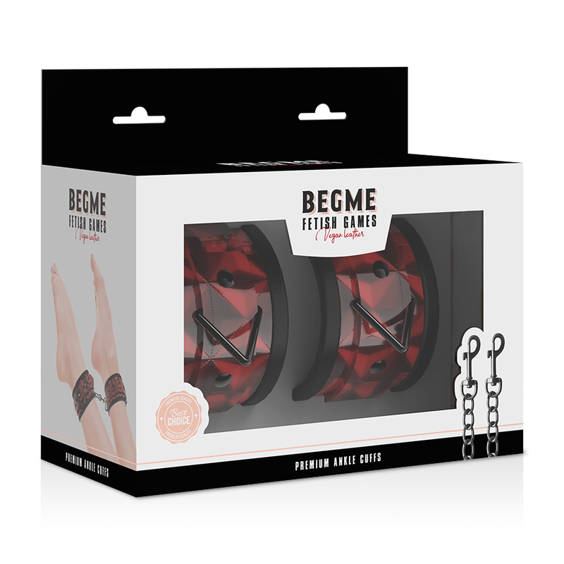 BEGME - RED EDITION PREMIUM ANKLE CUFFS WITH NEOPRENE LINING - Image 8