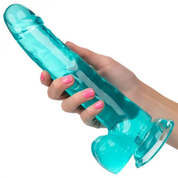 CALEXOTICS - SIZE QUEEN DILDO BLUE 20.3 CM - Image 3