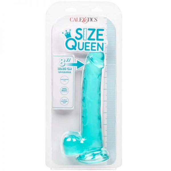 CALEXOTICS - SIZE QUEEN DILDO BLUE 20.3 CM - Image 7