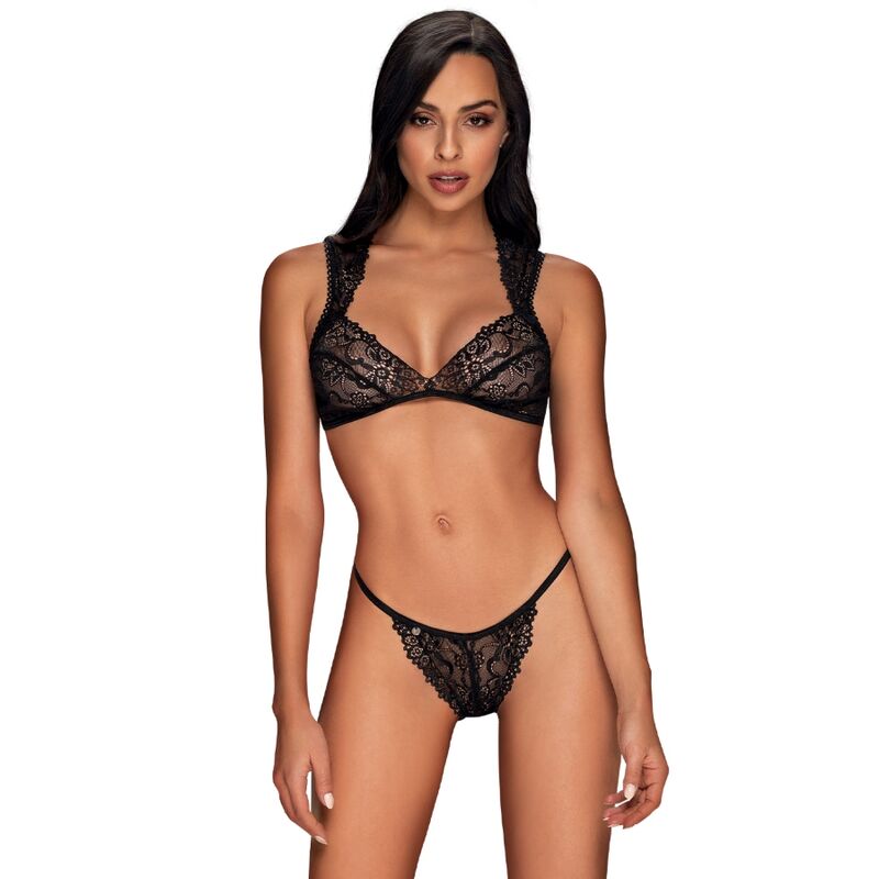 OBSESSIVE - ELISETTA SET TWO PIECES L/XL