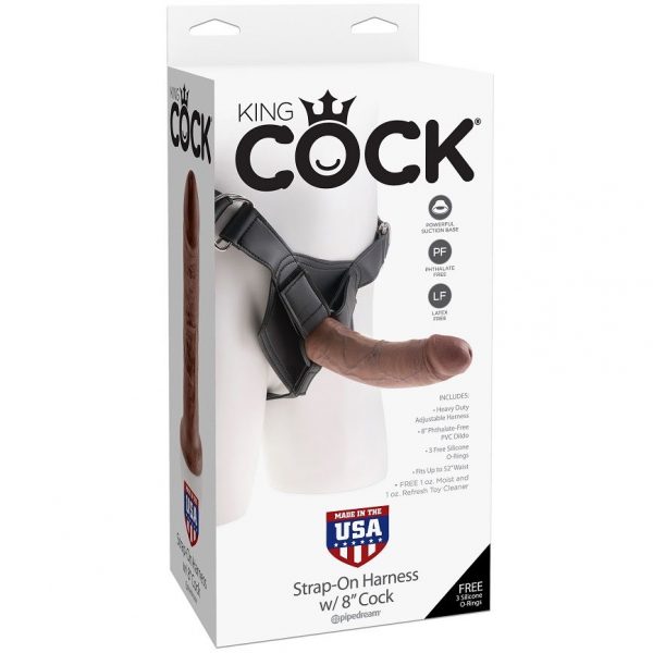 KING COCK HARNESS 7" COCK - Image 3