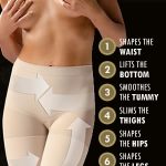Control Body 410597 Shaping Shorts Bianco
