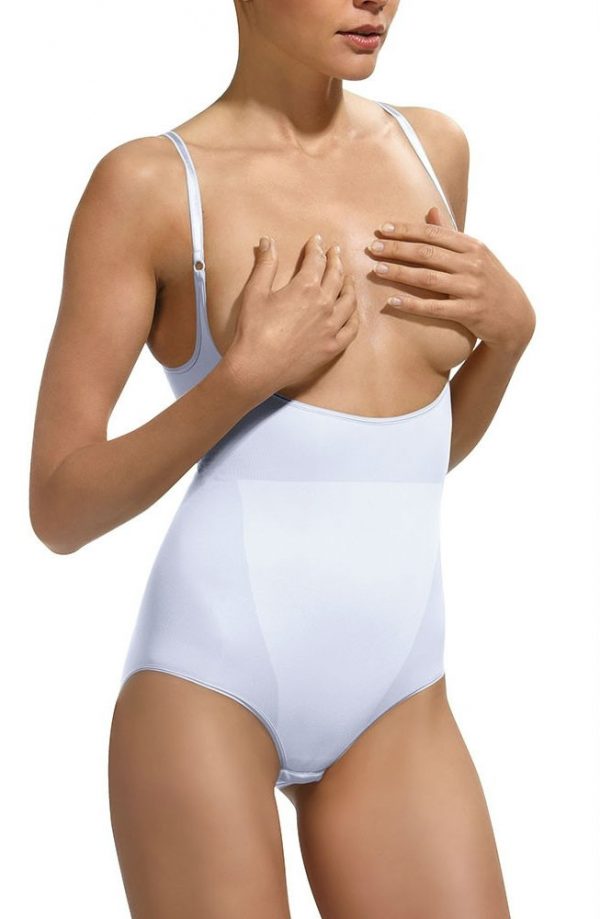 Control Body 510184 Open Bust Shaping Body Bianco - Image 4