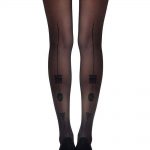 Zohara Shape it up" Sheer Black Tights"