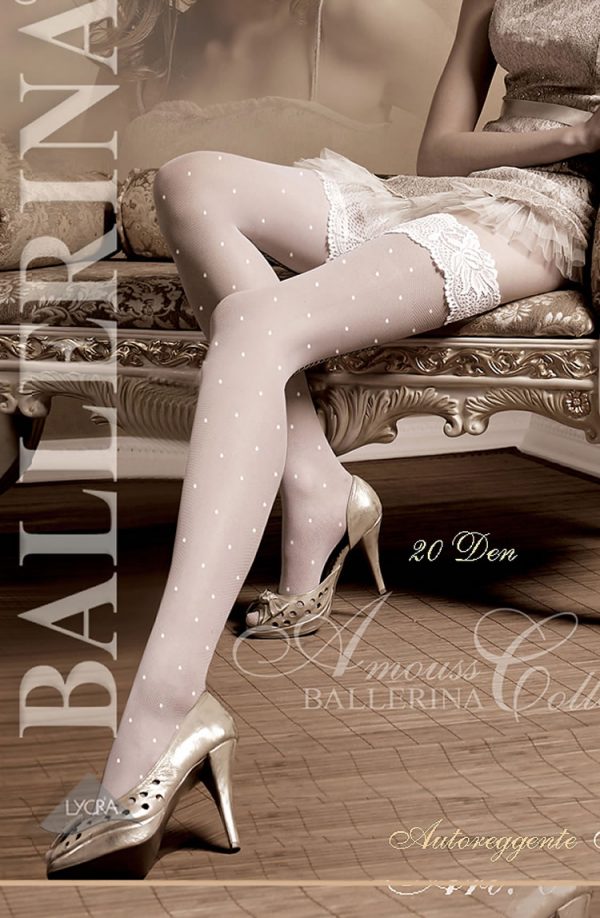 Ballerina 006 Hold Up Bianco (White)