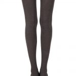 Zohara Heather Brown Opaque Tights