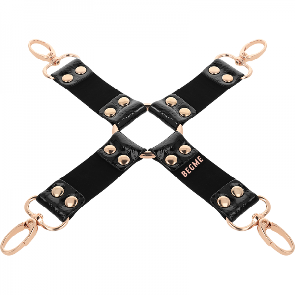 BEGME - BLACK EDITION VEGAN LEATHER HOG TIE - Image 3