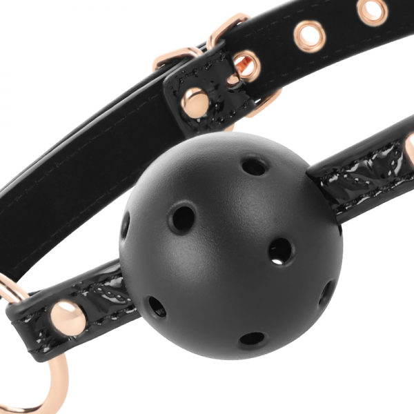 BEGME - BLACK EDITION BALL GAG VEGAN LEATHER - Image 3