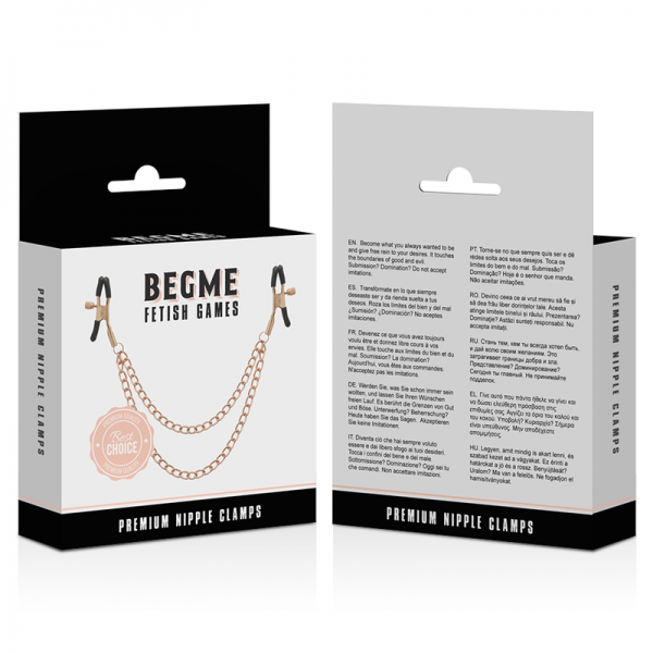 BEGME - BLACK EDITION PREMIUM NIPPLE CLAMPS - Image 3