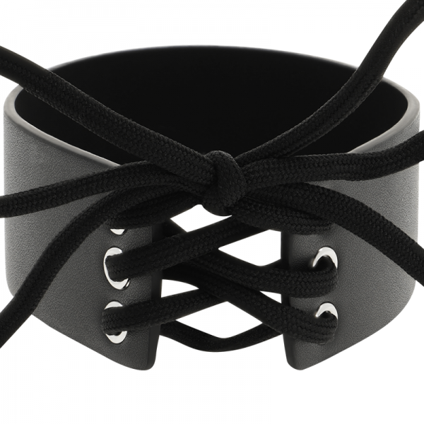 COQUETTE CHIC DESIRE - VEGAN LEATHER CHOKER - Image 2