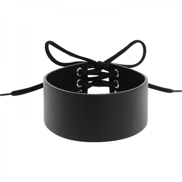 COQUETTE CHIC DESIRE - VEGAN LEATHER CHOKER - Image 4