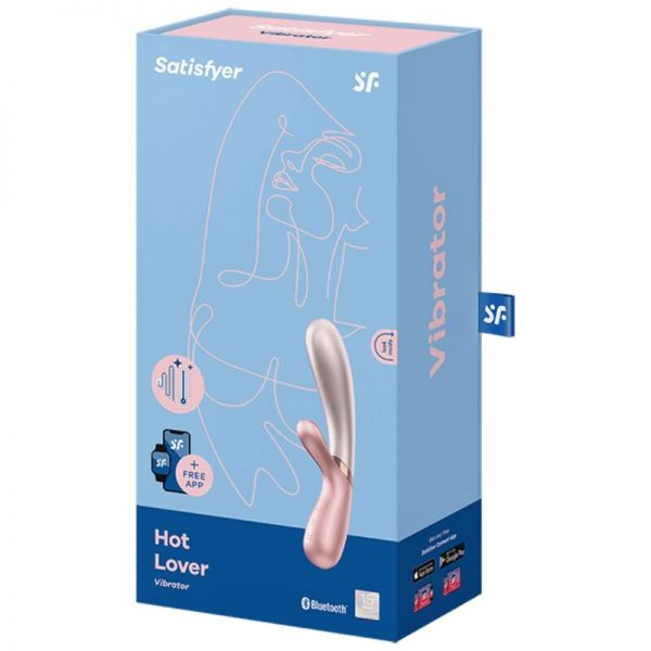 SATISFYER - HOT LOVER VIBRATOR ROSE & BEIGE - Image 4