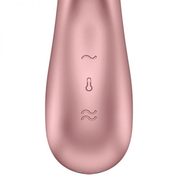 SATISFYER - HOT LOVER VIBRATOR ROSE & BEIGE - Image 3