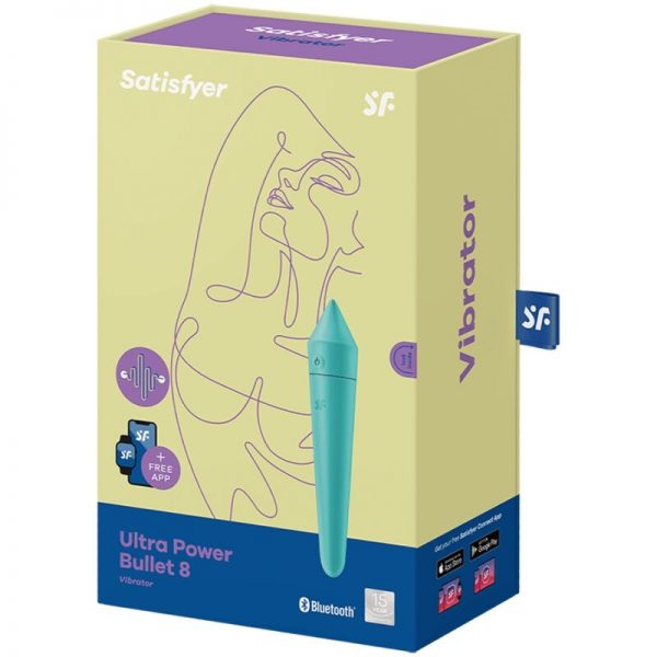 SATISFYER - ULTRA POWER BULLET 8 TURQUOISE - Image 3