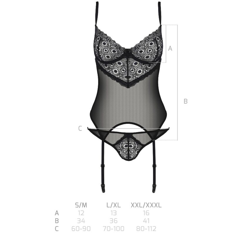 PASSION - ZINNIA CORSET ECO COLLECTION S/M - Image 4