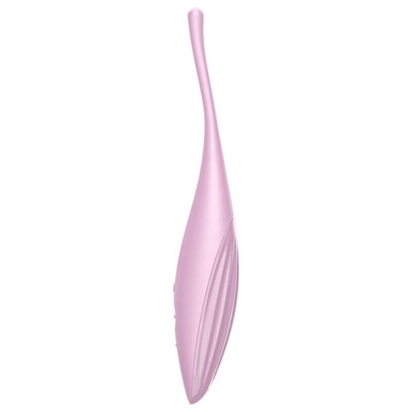 SATISFYER - TWIRLING JOY CLIT TIP VIBRATOR PINK - Image 2