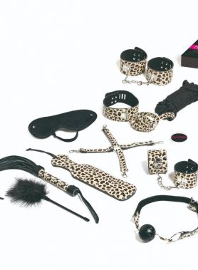 TEASE & PLEASE - SET 13 BONDAGE ACCESSORIES
