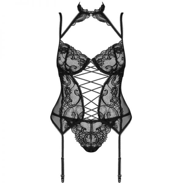 OBSESSIVE - ELIZENES CORSET AND THONG S/M - Image 5